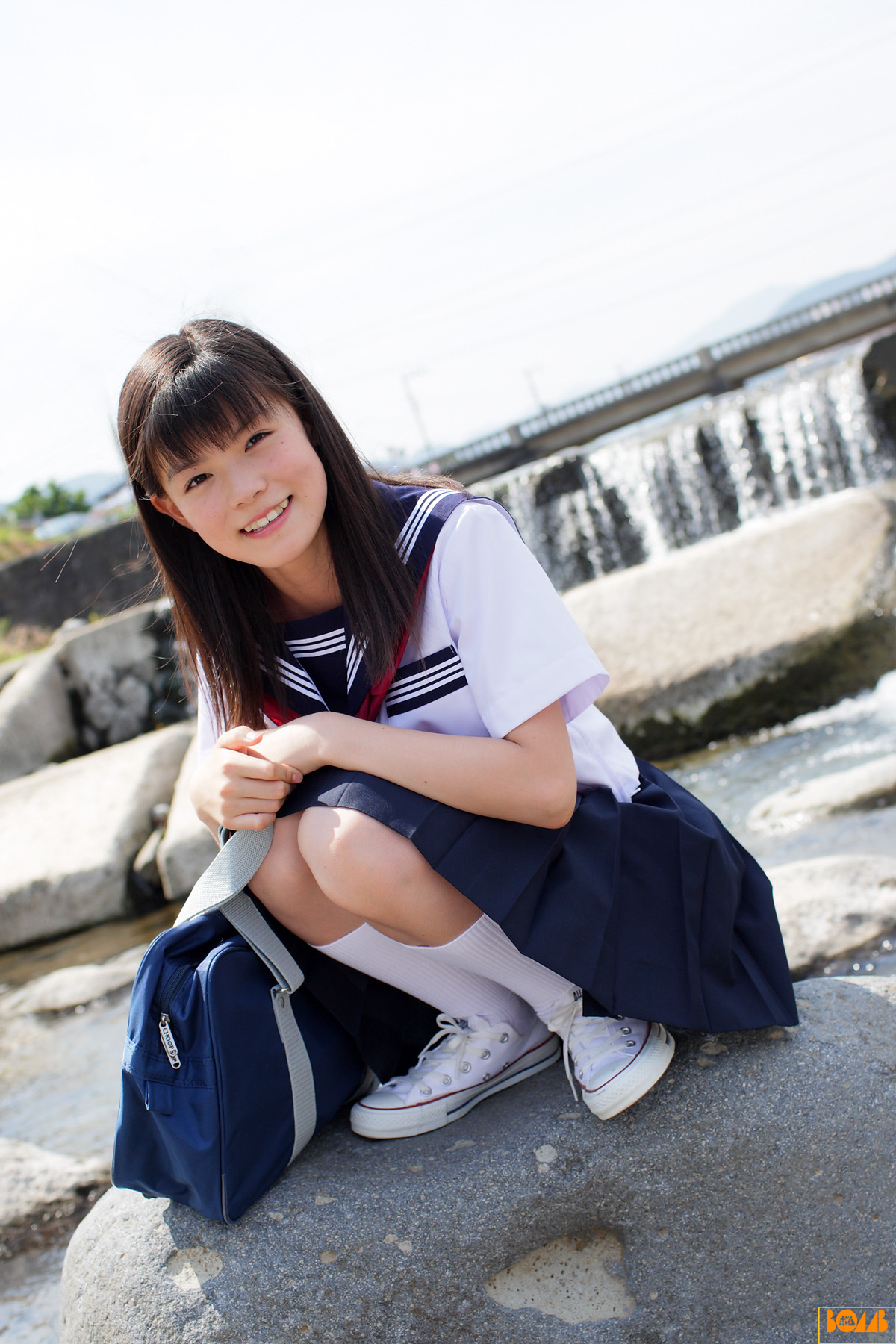 石川葵 Aoi Ishikawa Bomb.tv 日本美女制服写真